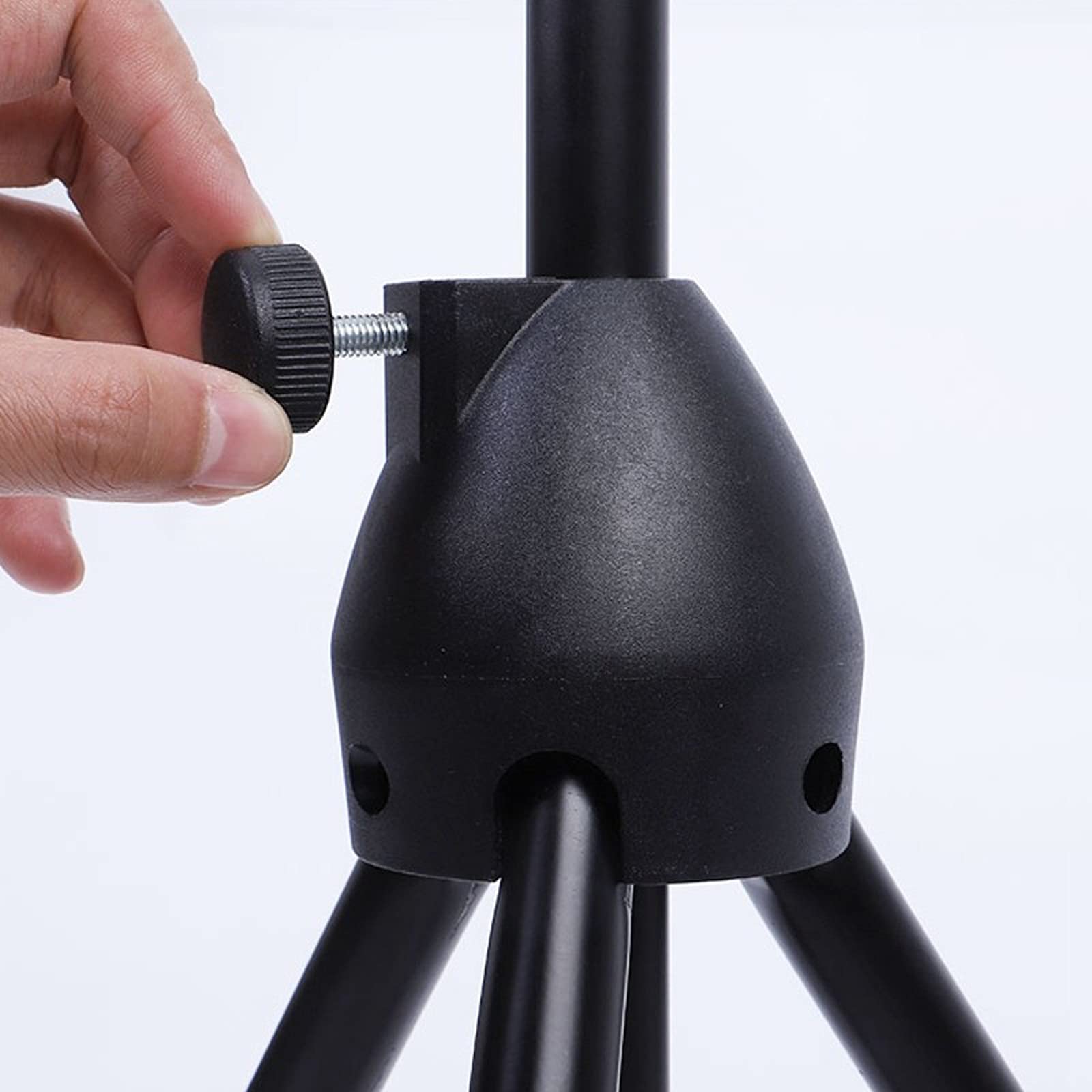 Trípode para Proyector PROYECTOR Mount Tripod PROYECTOR Stop Stop Holder 360 ° Cabeza de Bola giratoria con Altura de 29 a 57 Pulgadas Cargar 4.4 Libras Puesto de DJ