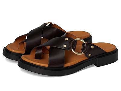 ECCO Seoul Toe Post Ring Ornament Slide Sandals Women