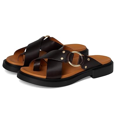 ECCO Seoul Toe Post Ring Ornament Slide Sandals Women