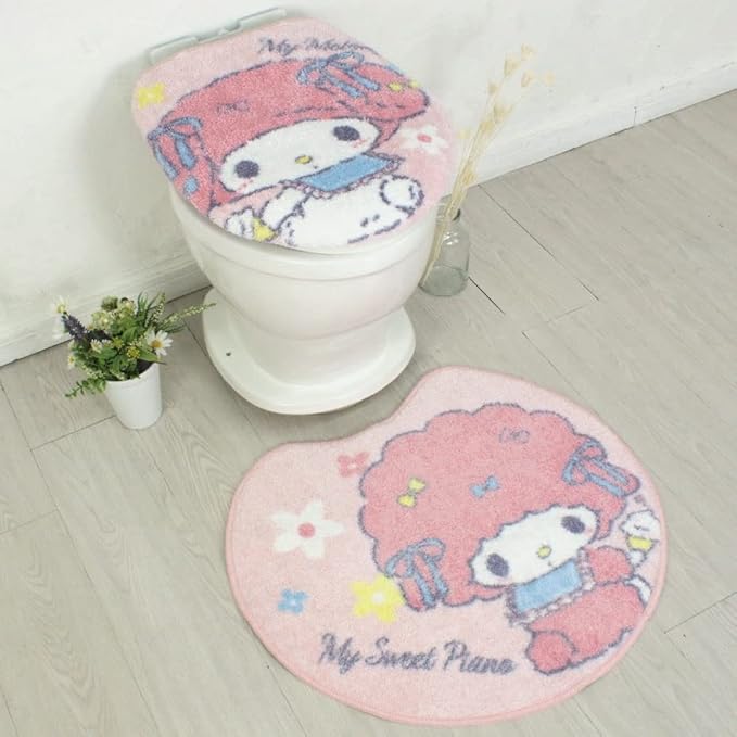 14時までの注文で即日配送 マイメロ マイメロディ トイレ ３点セット