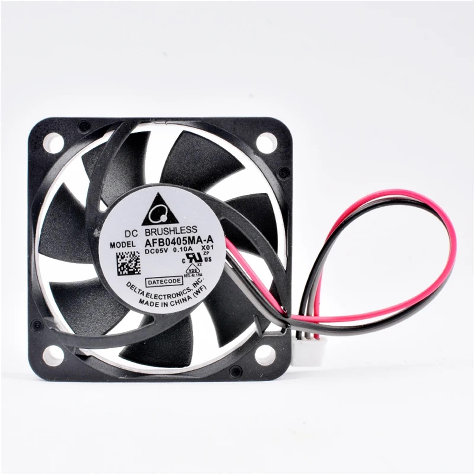FCARUMIQP AFB0405MA-A 4cm 40mm Fan 40x40x10mm DC5V 0.10A Dual Ball Bearing 3-line Cooling for Micro Device Router
