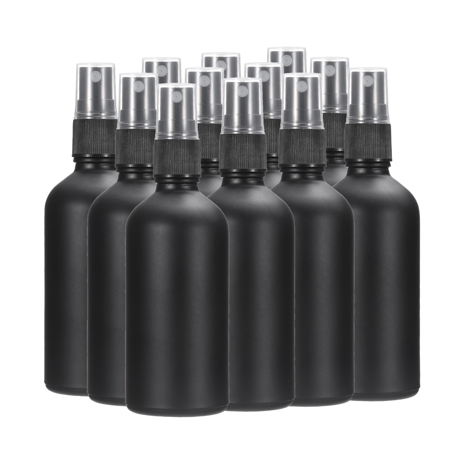Flacons pulvérisateurs en verre noir de qualité supérieure PATIKIL, rechargeables 3.2oz