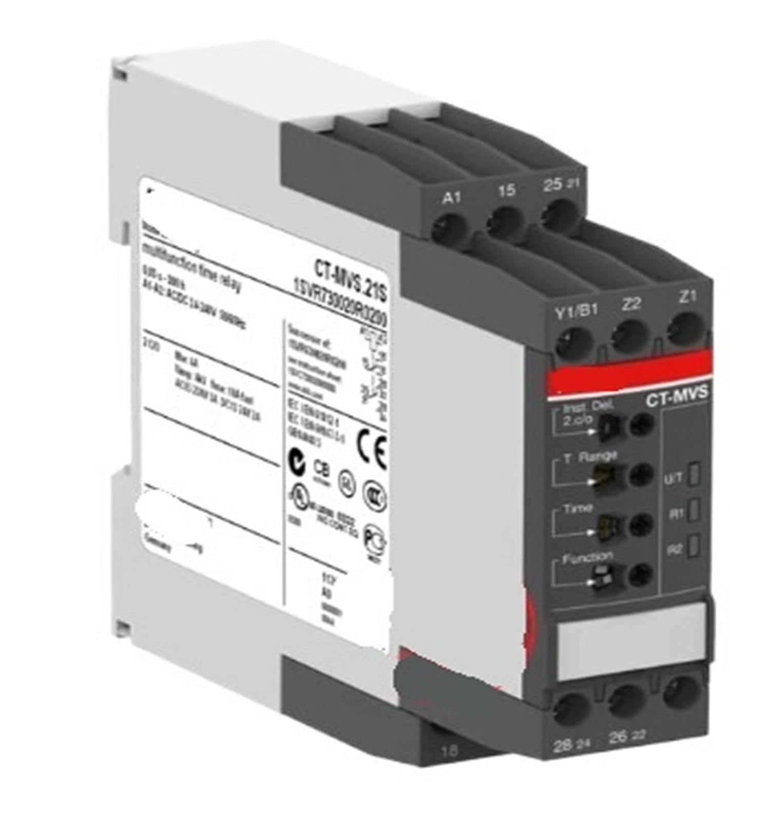 YMUGUEGH Time relay CT-MVS.21S【AC/DC24-240V】 CT-MVS.22S【DC24-48V/AC24-240V】 CT-MVS.12S【DC24-48V/AC24-240V】(CT-MVS.12S)