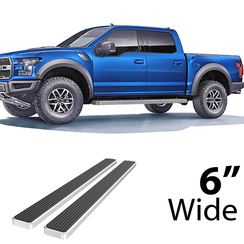 Off Roader for 2015-2018 F150 SuperCrew Cab Pickup 4-Door / 2017-2018 F-250/F-350 Super Duty (Nerf Bar | Side Steps) 6