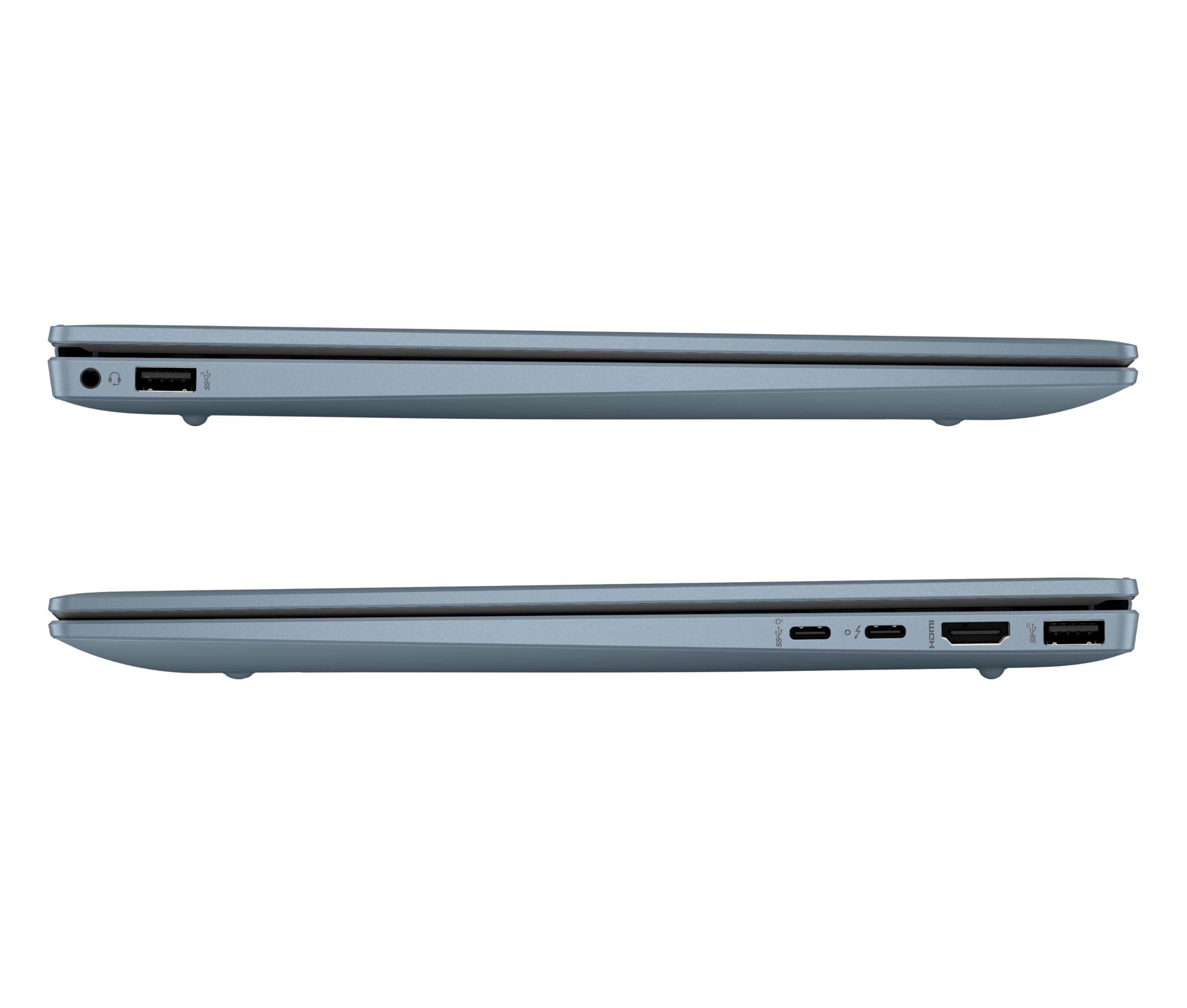 HP Pavilon Plus 14-ew1000sf Ordinateur Portable 14" 2.8K OLED 120 Hz, PC Portable (Intel Core Ultra 5 125H, RAM 16 Go, SSD 512 Go, Intel Arc Graphics, Windows 11), Laptop Bleu, Clavier AZERTY