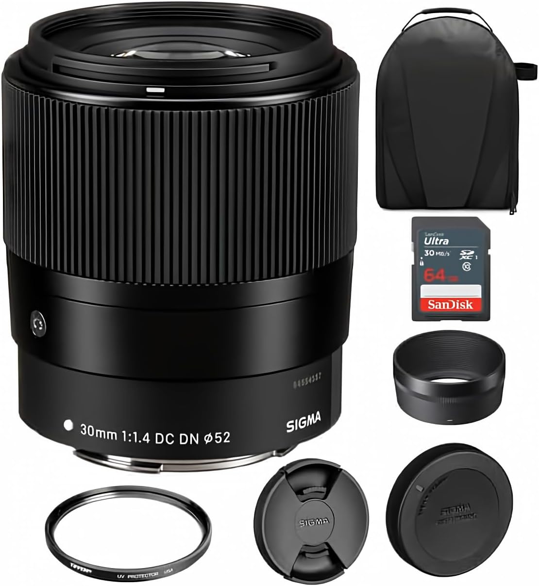 Amazon.com : Sigma 30mm f/1.4 DC DN Contemporary Lens for Canon EF-M ...