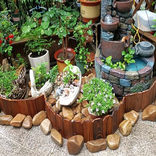 Reviews y listado de Barreras de jardín de madera natural - solo los mejores. 6 Imagen adicional