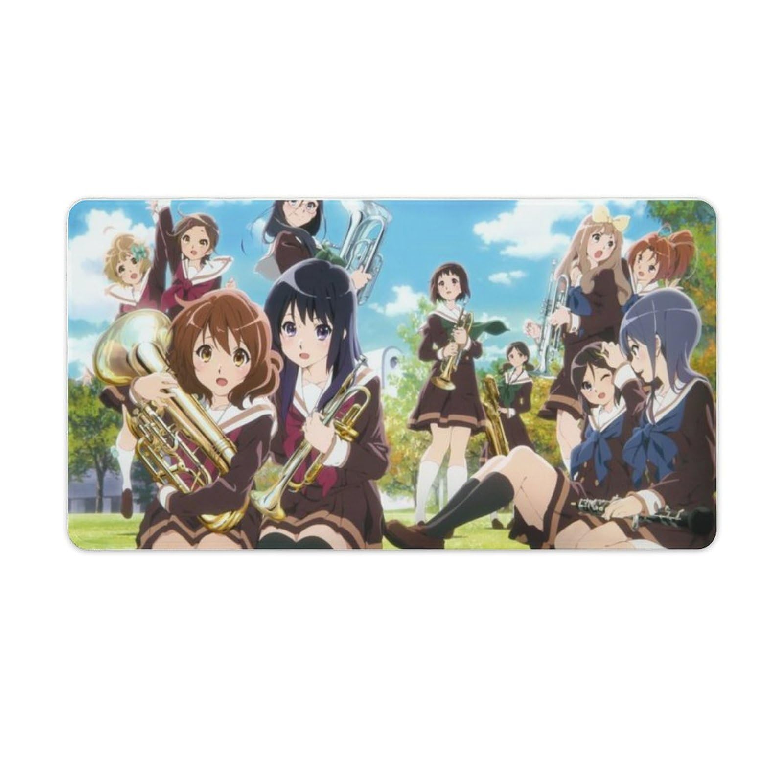 Amazon.co.jp: 響けユーフォニアム マウスパッド 大型 ゲーミング 滑り