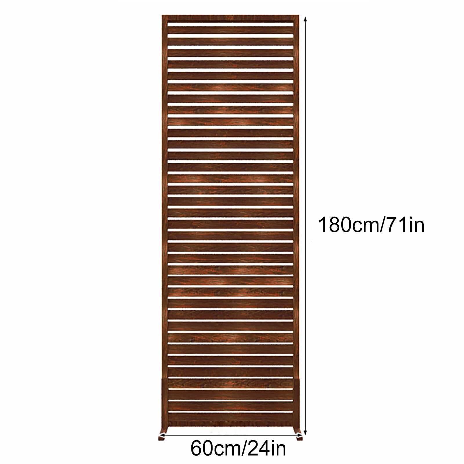 Drewniana ścianka działowa, prywatność, panele lamelowe z naturalnego drewna, do biura, balkonu, sypialni, na patio, 90 cm, niebieska ścianka działowa