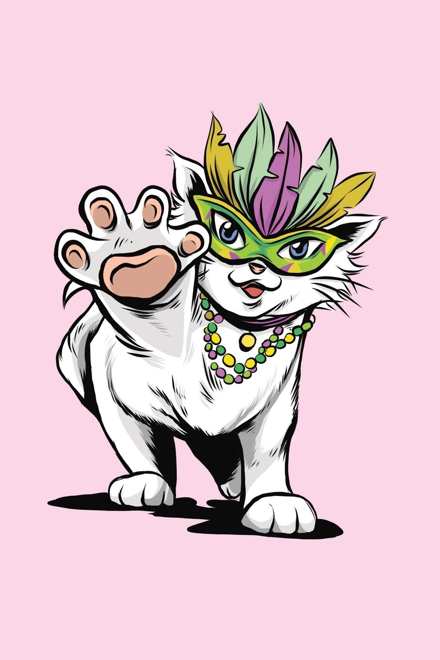 Notizbuch - Fashion Cat: das perfekte Geschenk für Kosmetiker, Visagisten, Maskenbildner oder Make-Up Artists | 120 Seiten - Notizbuch kariert mit ... x 9 Zoll (15,24 x 22,86 cm) (German Edition)