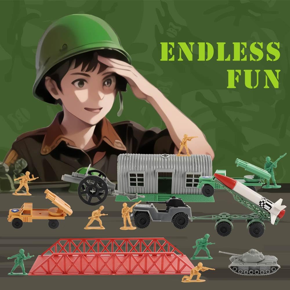Amazon.co.jp: ViiKONDO 陸軍 男性 おもちゃ 兵士 プラスチック