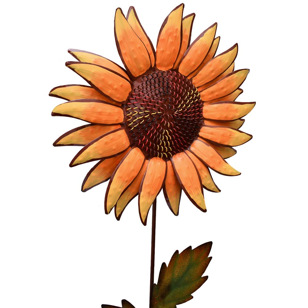 Piquets de jardin en métal pour décoration de jardin, pelouse, patio, allée, décoration d'intérieur et d'extérieur (91,4 cm de hauteur)