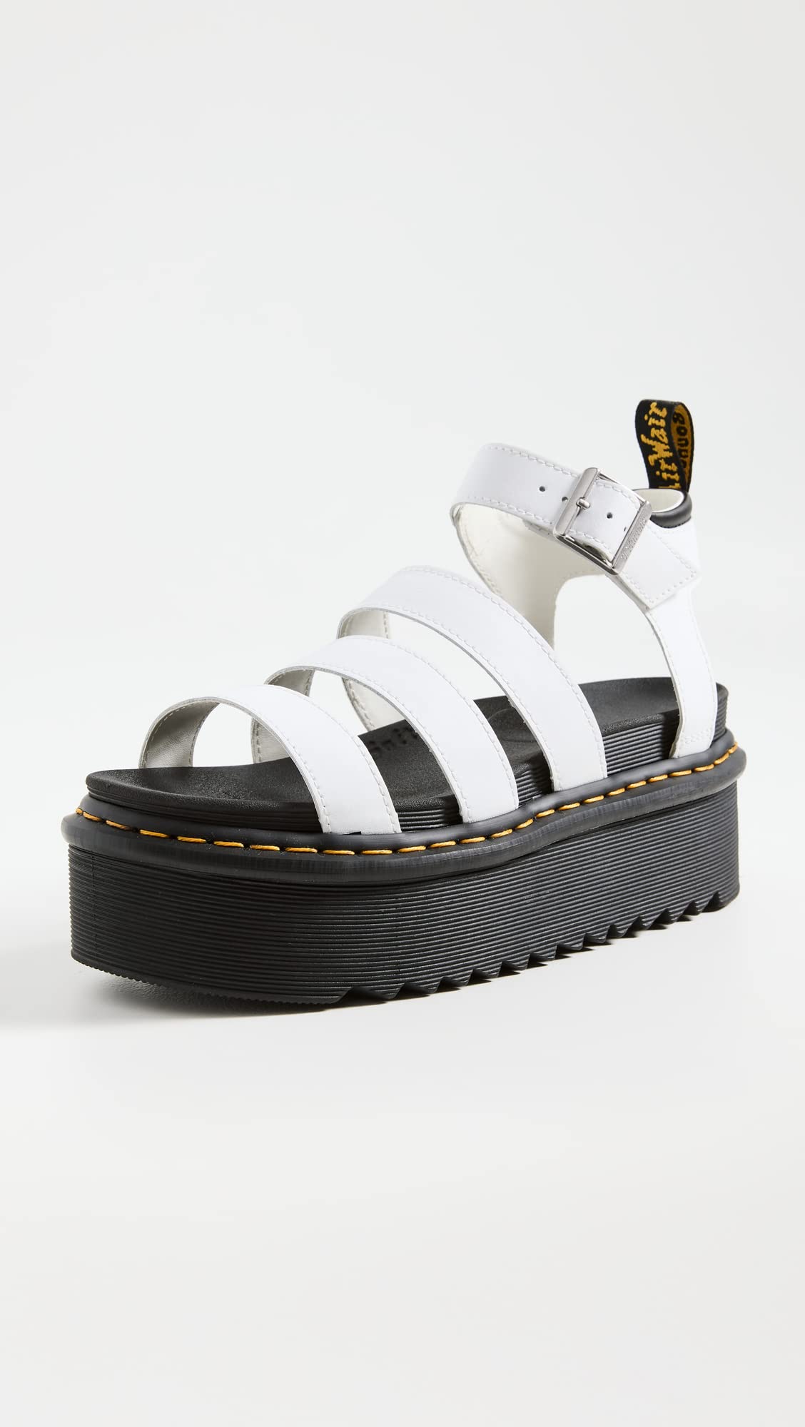 Dr. Martens Women's Blaire Quad Fisherman Sandal, White | B2B