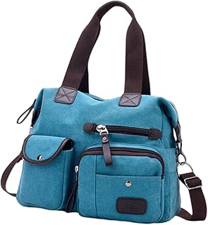 Bolsa De Mão De Viagem Bolsa Esportiva Bolsa De Lona Bolsa De Lona Bolsa De Ombro Casual Bolsa Da Moda Bolsa Grande Bolsa Feminina Bolsa De Pano Bolsa Carteiro Bolsa De Lona Azul