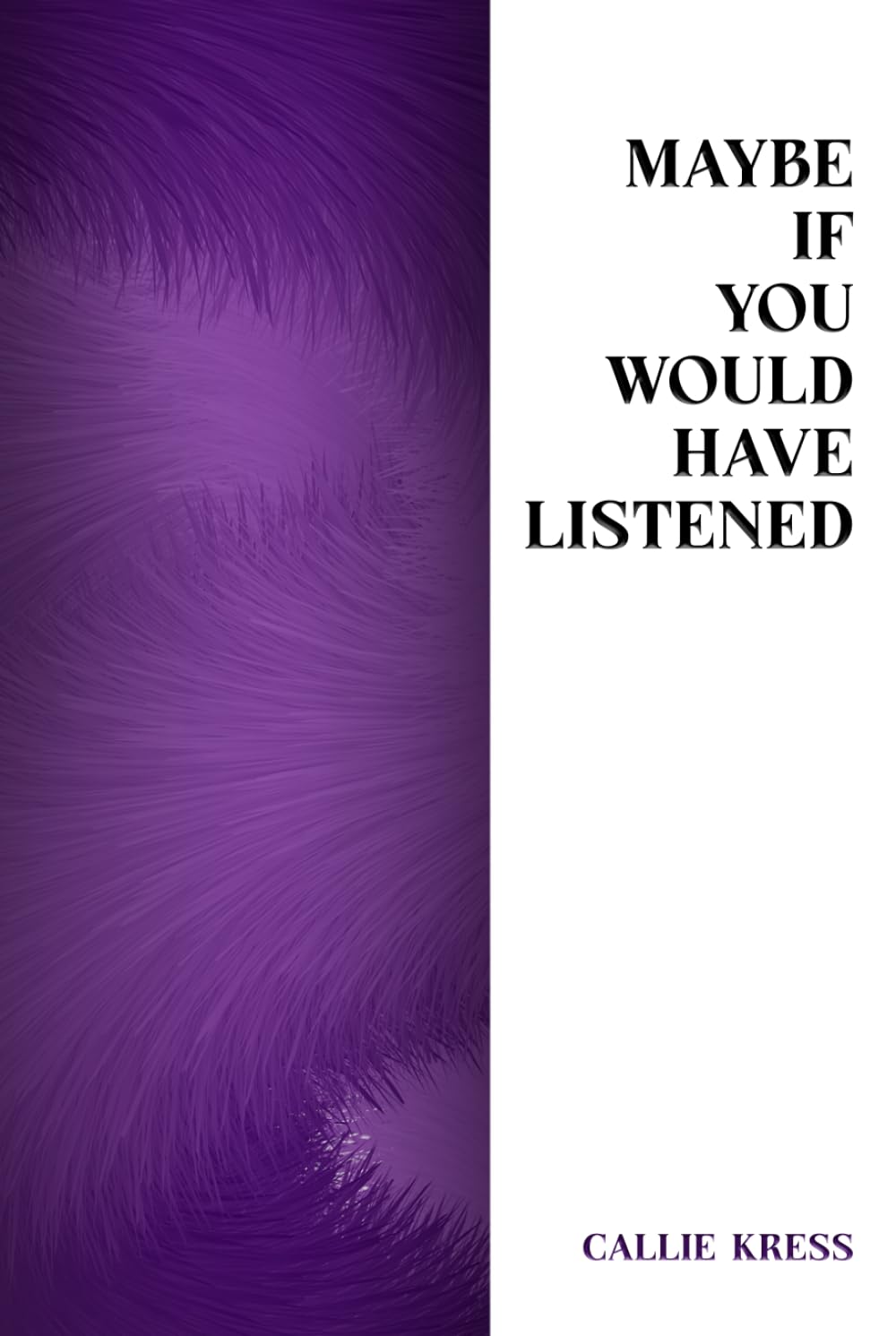 Maybe If You Would Have Listened