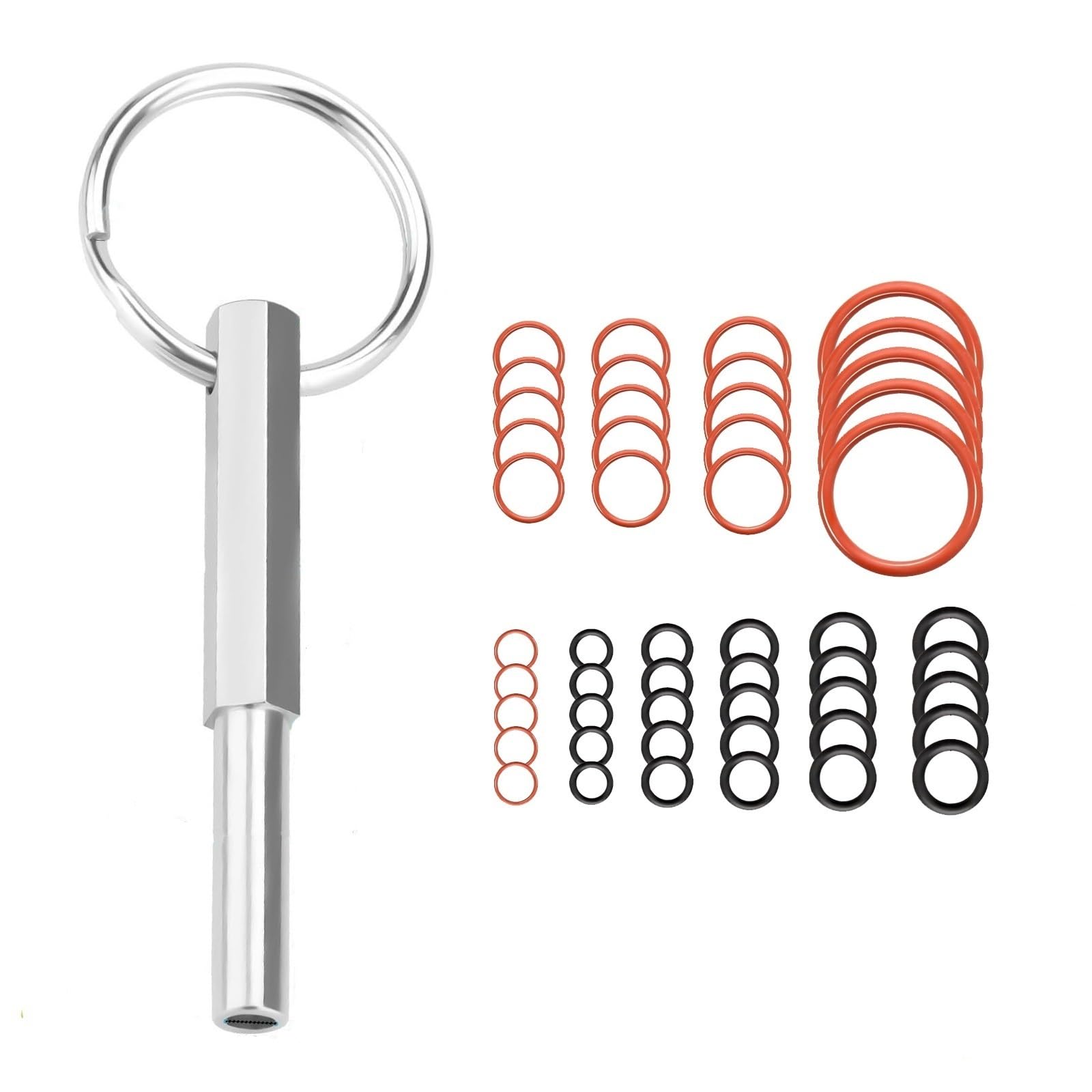 Uamtuce 51PCS Coffee Machine Silicone Ring Special Tool Supporting Open Security Oval Head Screws For Jura