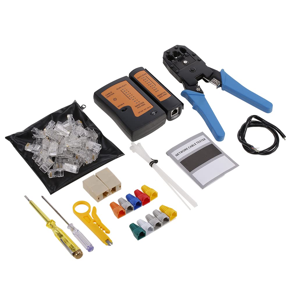 Testeur LAN et kit de réparation de câble HUIOP pour optimiser la connexion internet de la maison