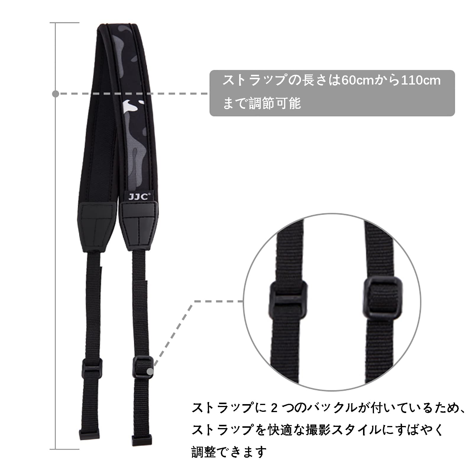 Amazon | JJC カメラ ネックストラップ Sony A7 V A7C R A7C II A7RV 