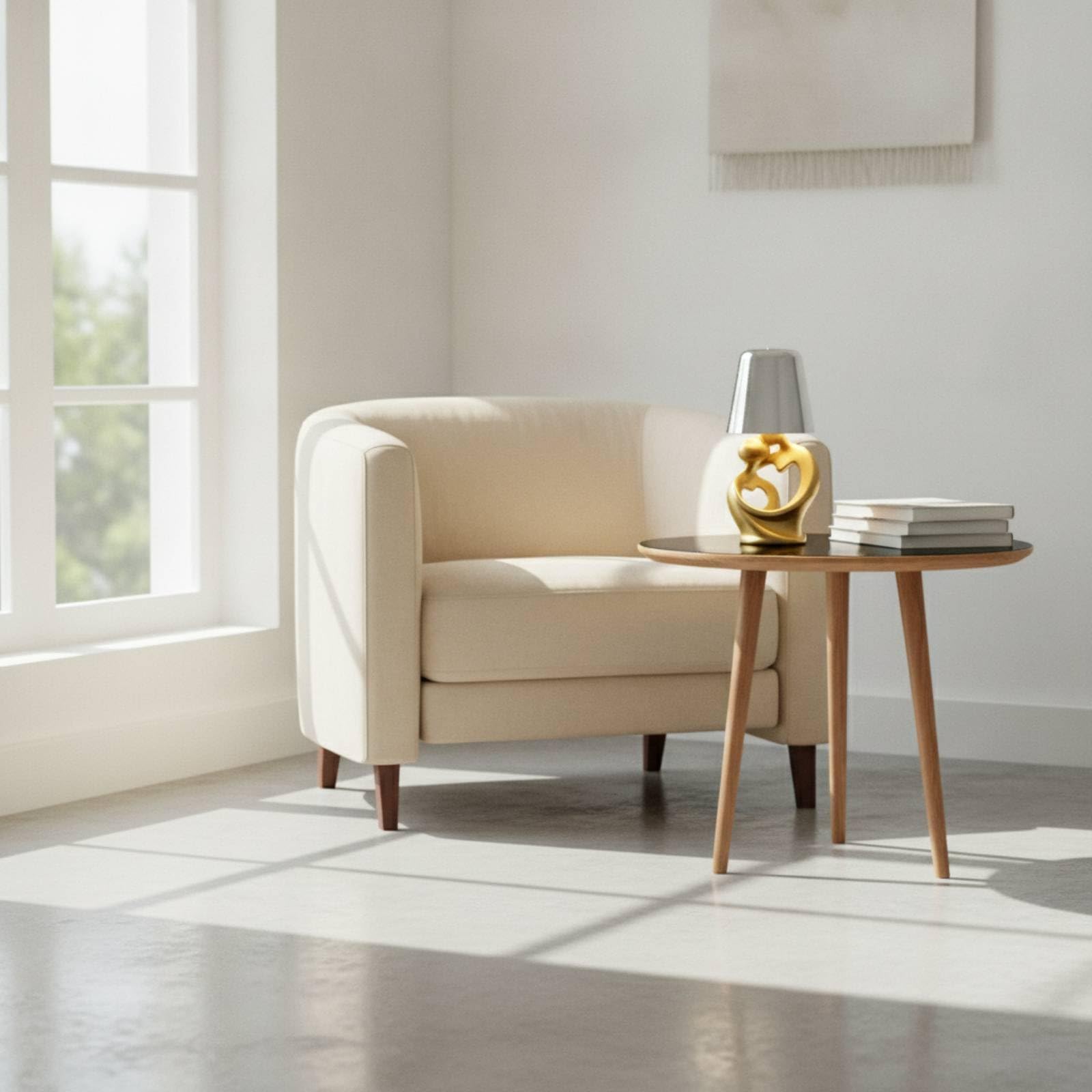 Jiuvaso Lampada da Comodino Decorativa Lampada da Tavolo Luce Notturna Lampada da Lettura Base a Cuore Cavo Paralume Cilindrico con Impostazioni Regolabili E, Bianco