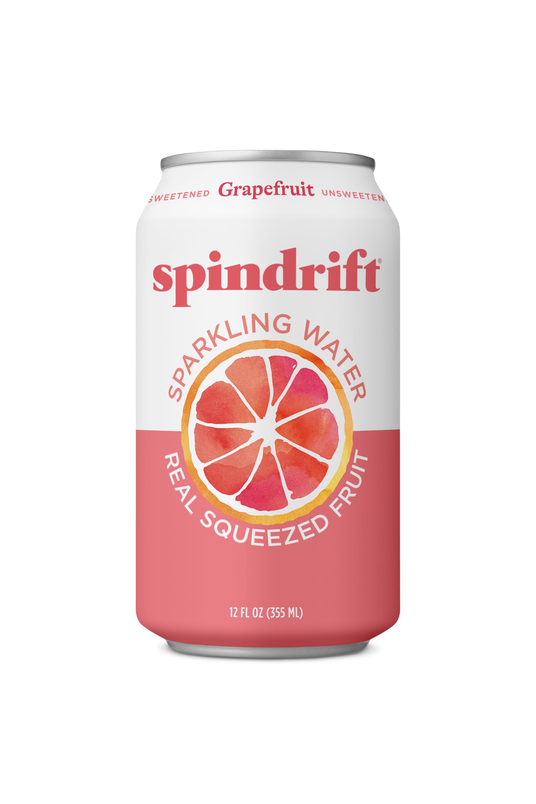 Spindrift Sparkling Water, Grapefruit, 12 Fl Oz