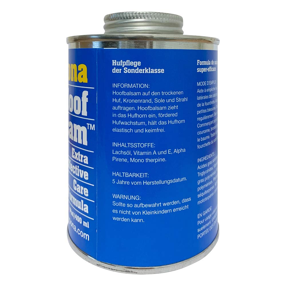 Huföl 400ml inklusive Pinsel