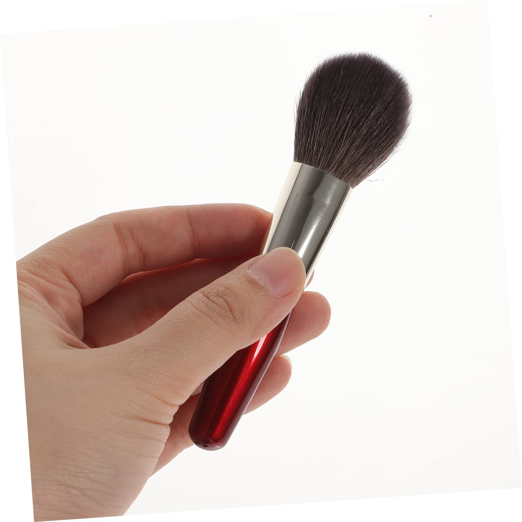 FRCOLOR 2sets Pennelli Da Trucco Portatili Per Polvere Libera e Blush Con Custodia Da Viaggio Strumenti Di Bellezza Per Donne e Ragazze