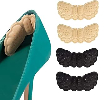 وسائد كعب للأحذية للنساء والرجال من اكسفور للحماية من احتكاك الكعب والتقرحات، 4 أزواج
