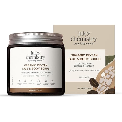 Juicy Chemistry Coffee Scrub 75g - Exfoliate/Brighten