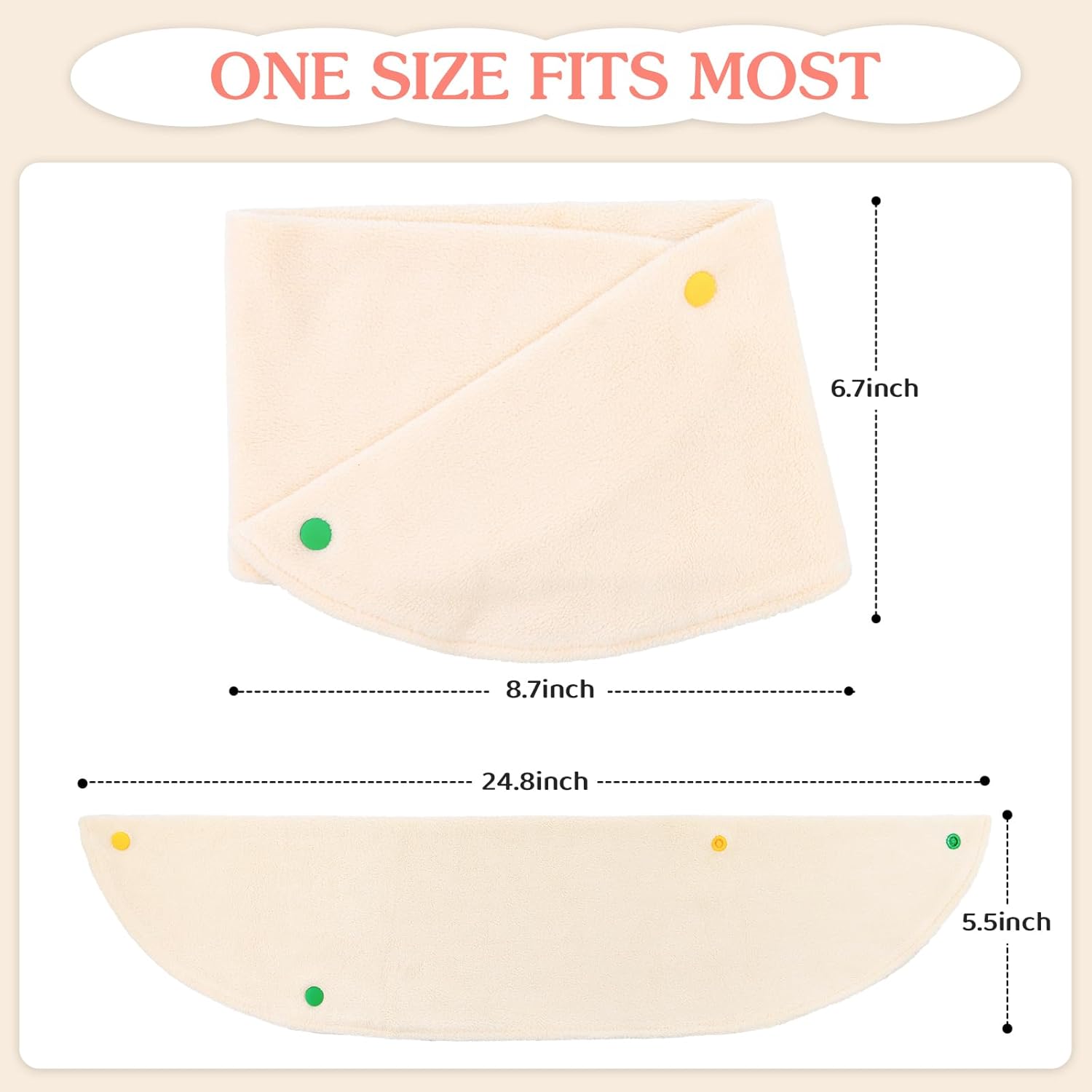 Toddler Girls Soft Neck Warmer Baby Boys Winter Scarf Kids Warm Round Scarves - Image 5