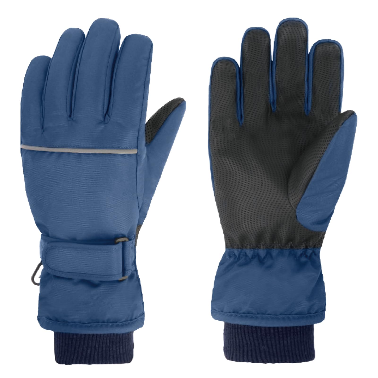 Kids Ski Snow Gloves Winter Cold Weather Windproof Warm Snowboard Sport Mittens for Boys Girls