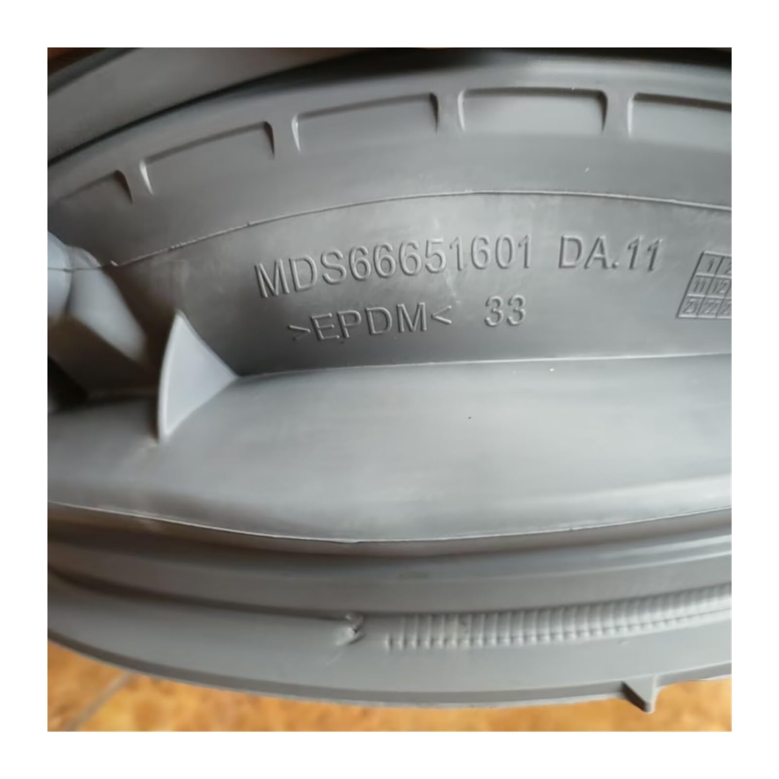 Sello de puerta de lavadora MDS66651601 MDS666516 adecuado for junta de tambores(B)