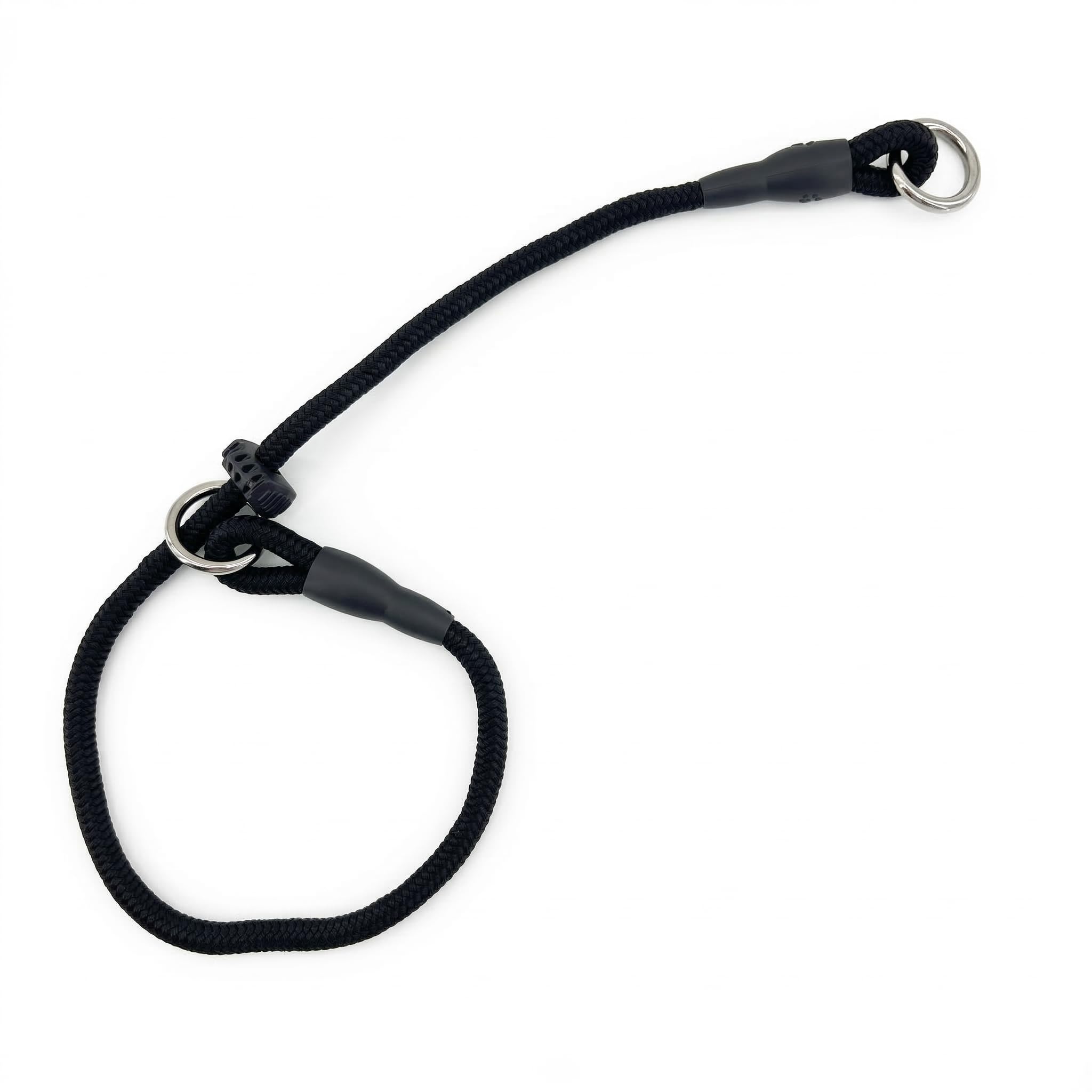 Slip Collar For Dogs, Dog Training Collar Nylon Cord with Movable Limiter, Adjustable Training Collar For Dogs Small And Medium Dog Collar 55cm, Waterproof PCollar Training Tool for Obedience