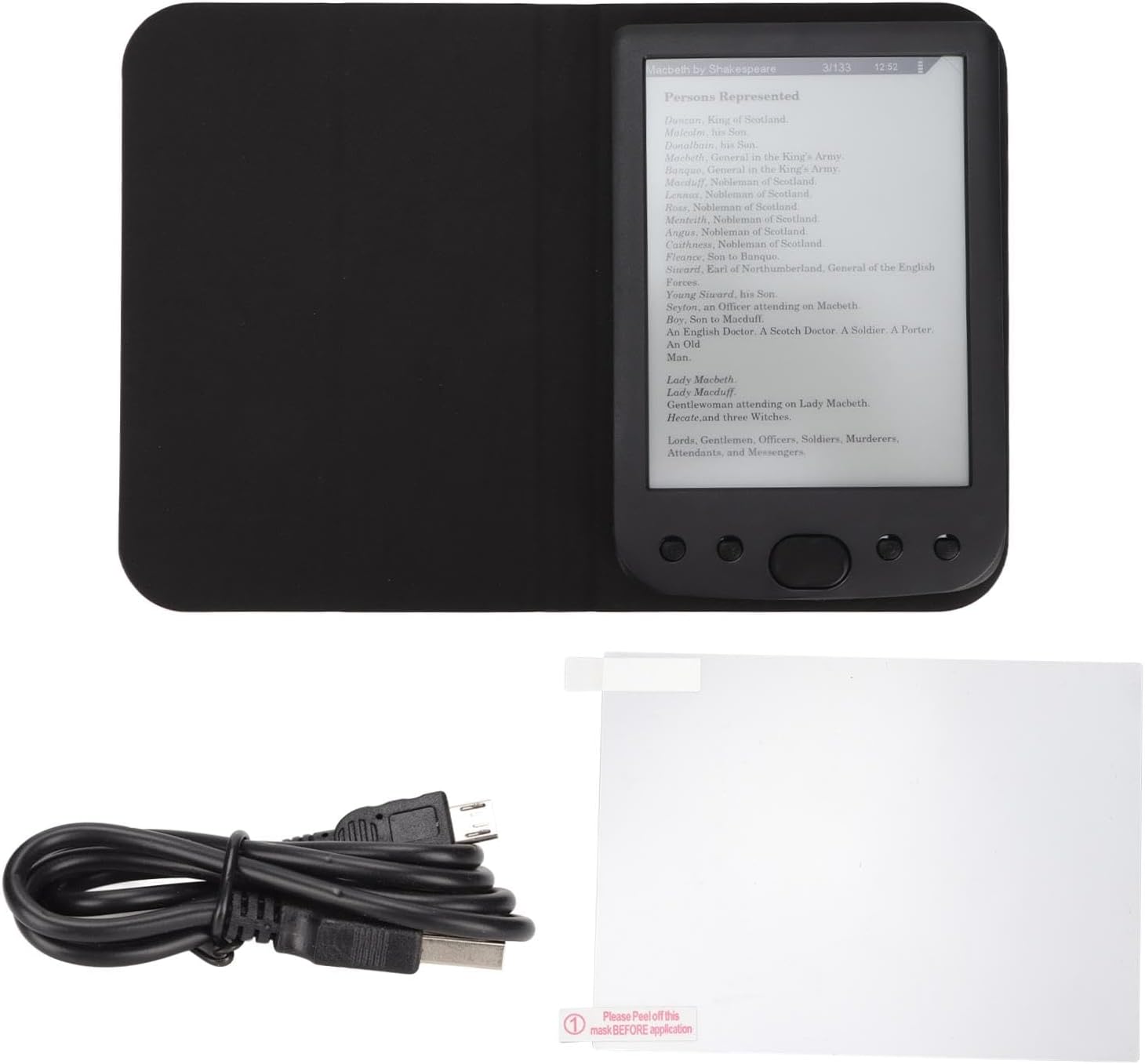 Kindle EReader with Display Portable Ebook Reader with