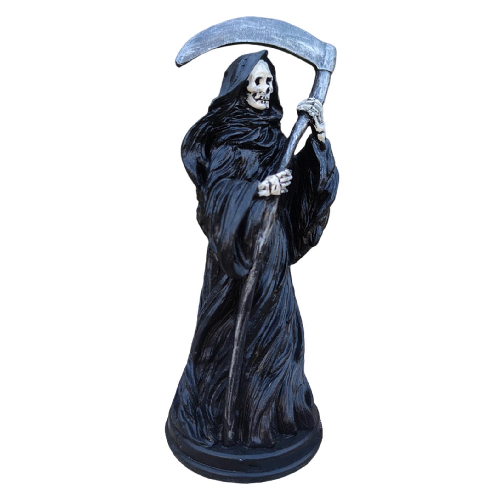 Amazon.co.jp: 死神像の装飾、死神の彫刻 | ハロウィン樹脂ブラック