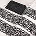 3 Inch Lace Ribbon, Floral Lace Trim, Elastic Lace for Crafts, Decorating, Hair Bow Making and Gift Wrapping (10 Yards)
