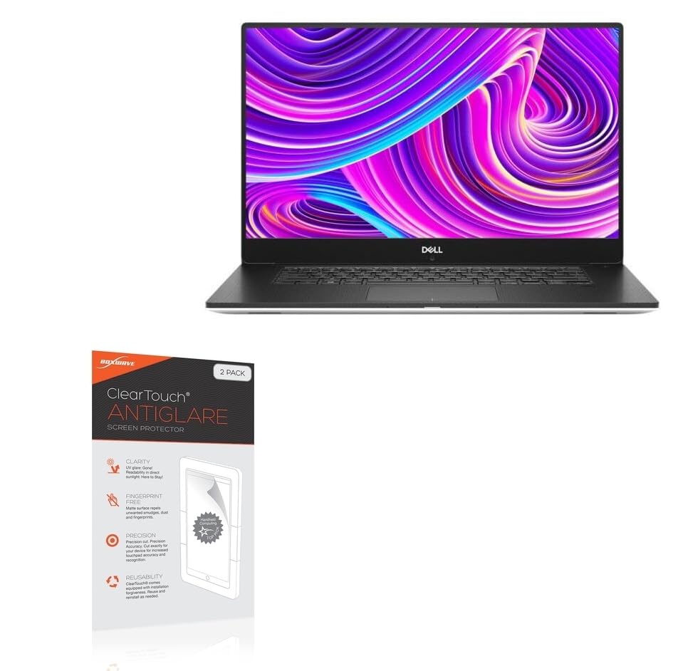 BoxWave Screen Protector Compatible with Dell Precision 17 (5760) - ClearTouch Anti-Glare (2-Pack), Anti-Fingerprint Matte Film Skin