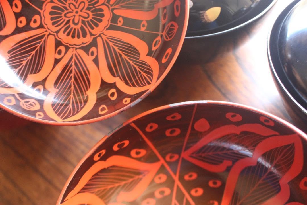 Amazon.co.jp: 小傷有 蒔絵椀など5点セット（検 輪島塗 蒔絵 椀 雑煮椀