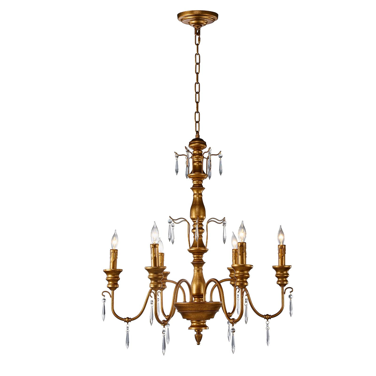 Buy WABON Farmhouse French Country Chandelier, Rustic Vintage