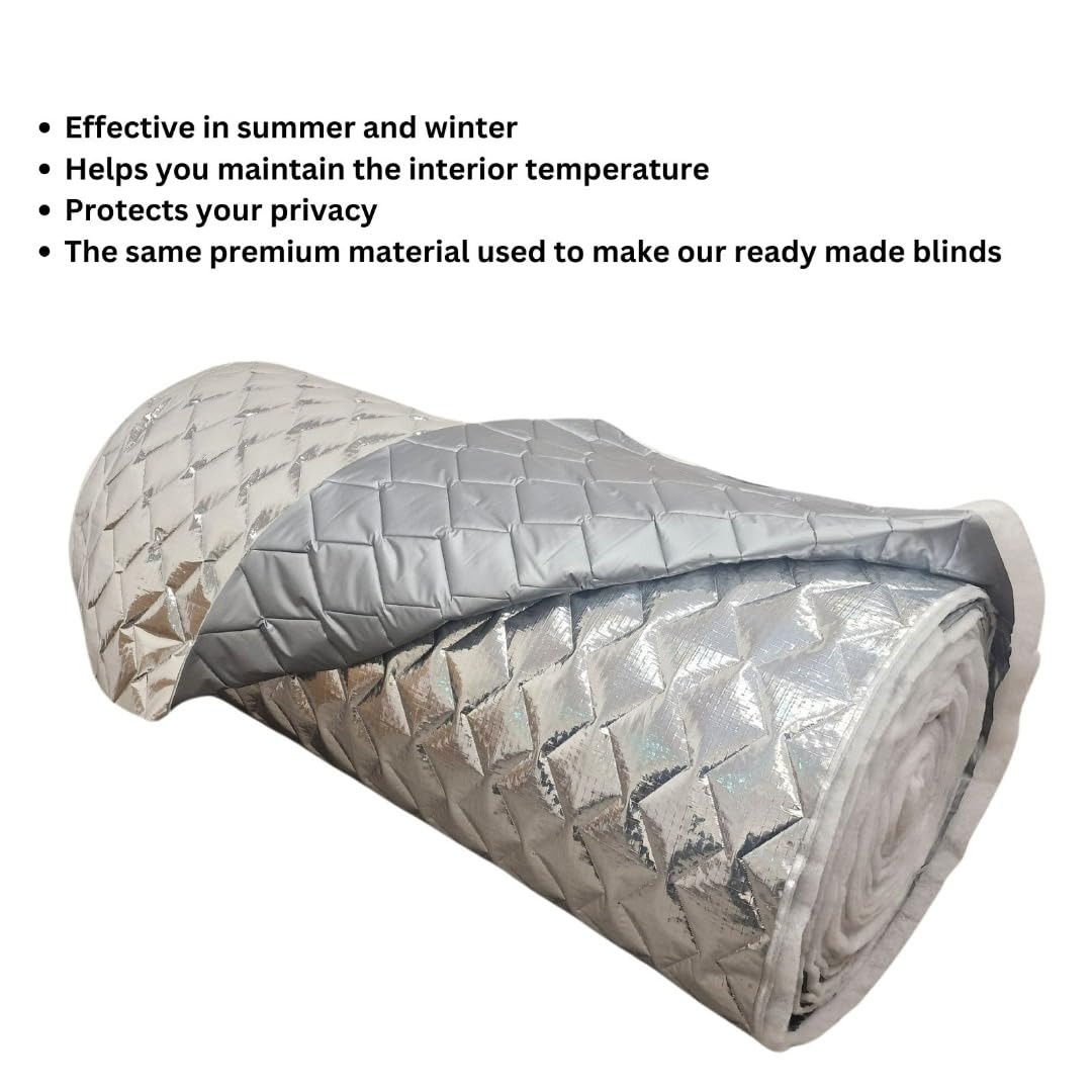 Marvix - Tissu thermique interne de qualité supérieure - Store isolant matelassé 9 couches pour cabine - Pour camping-car, caravane, autocaravane ou bateau