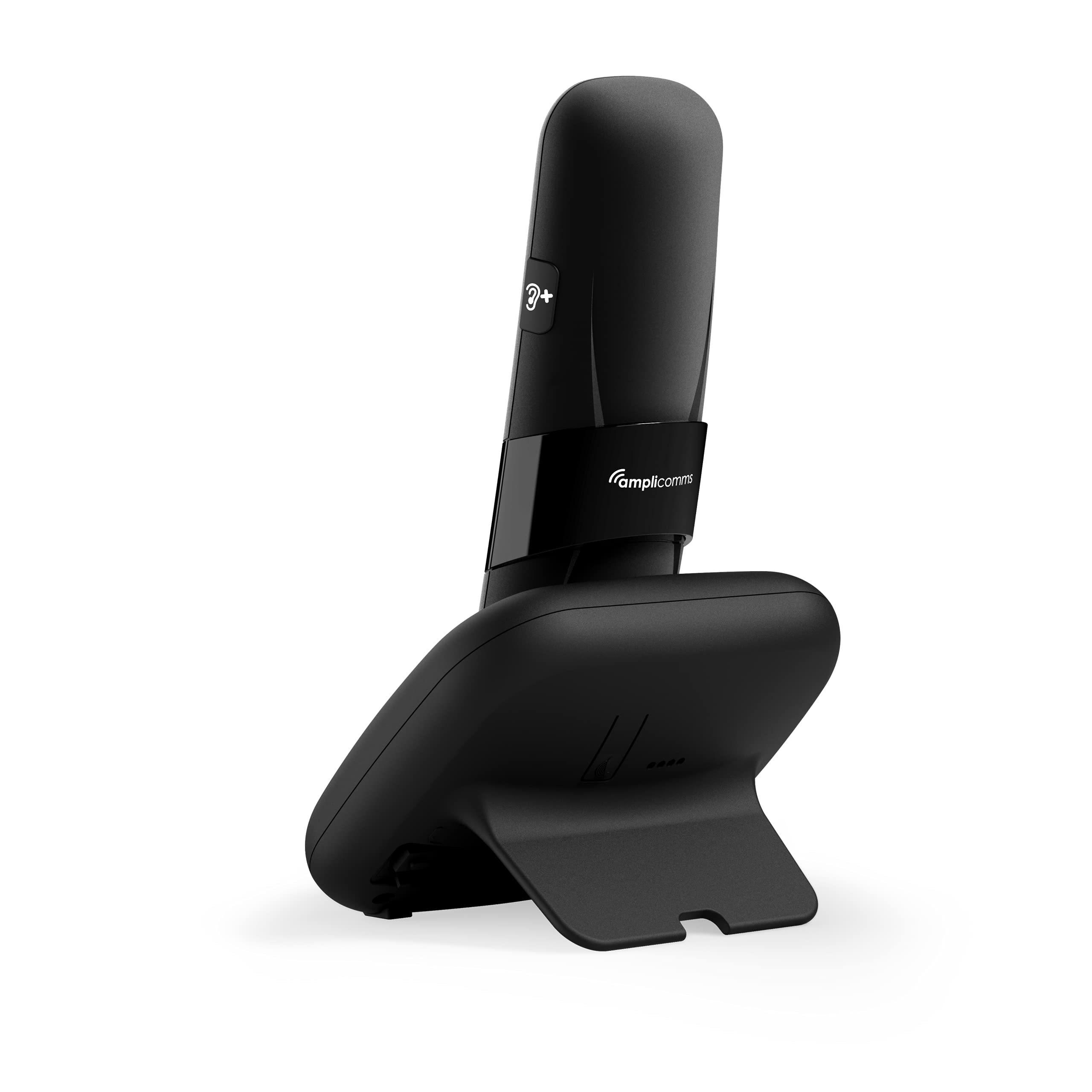 Amplicomms per Delta Telefono Cordless Amplificato per Anziani Suoneria Forte 90 Db, Volume Alto 35 Db, Pulsante Boost, Vivavoce, Call Blocker programmabile per blocco chiamate indesiderate