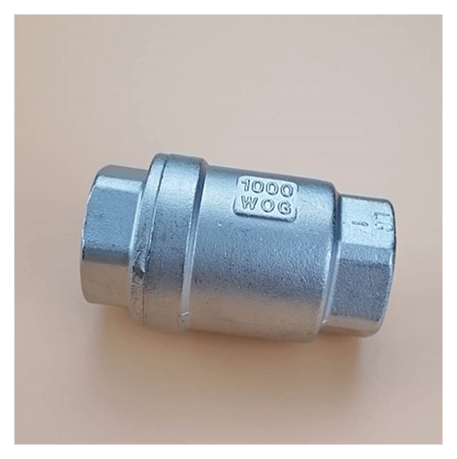 Accesorios de tubería Válvula de retención vertical de acero inoxidable 304, 316, válvula de flujo de una sola vía, válvula de retención vertical de tipo elevador Boquilla de grifo de manguera de jard