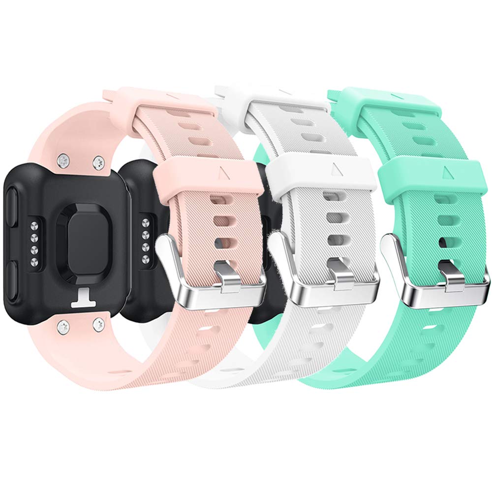 Bracelet de rechange en silicone souple pour montre connectée Garmin Forerunner 30 (sans tracker)