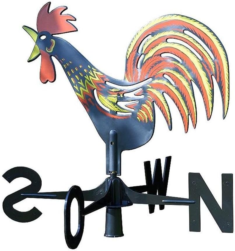 Novaliv 1x Wetterhahn Wetterhahn für Garten Wetterfahne für