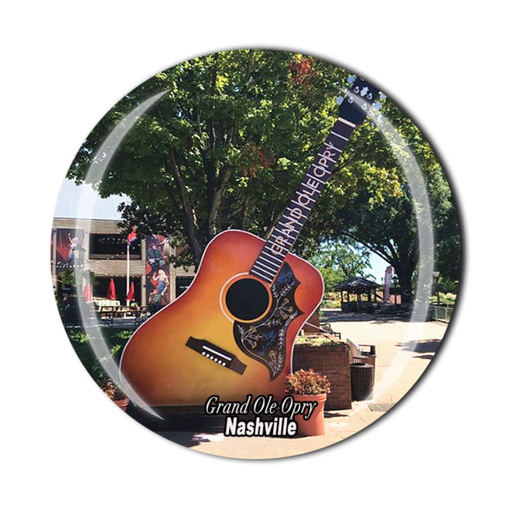 Muyu Magnet Nashville Tennessee Grand Ole Opry Nashville Usa Fridge Magnet Souvenir Gift Magnetic Sticker