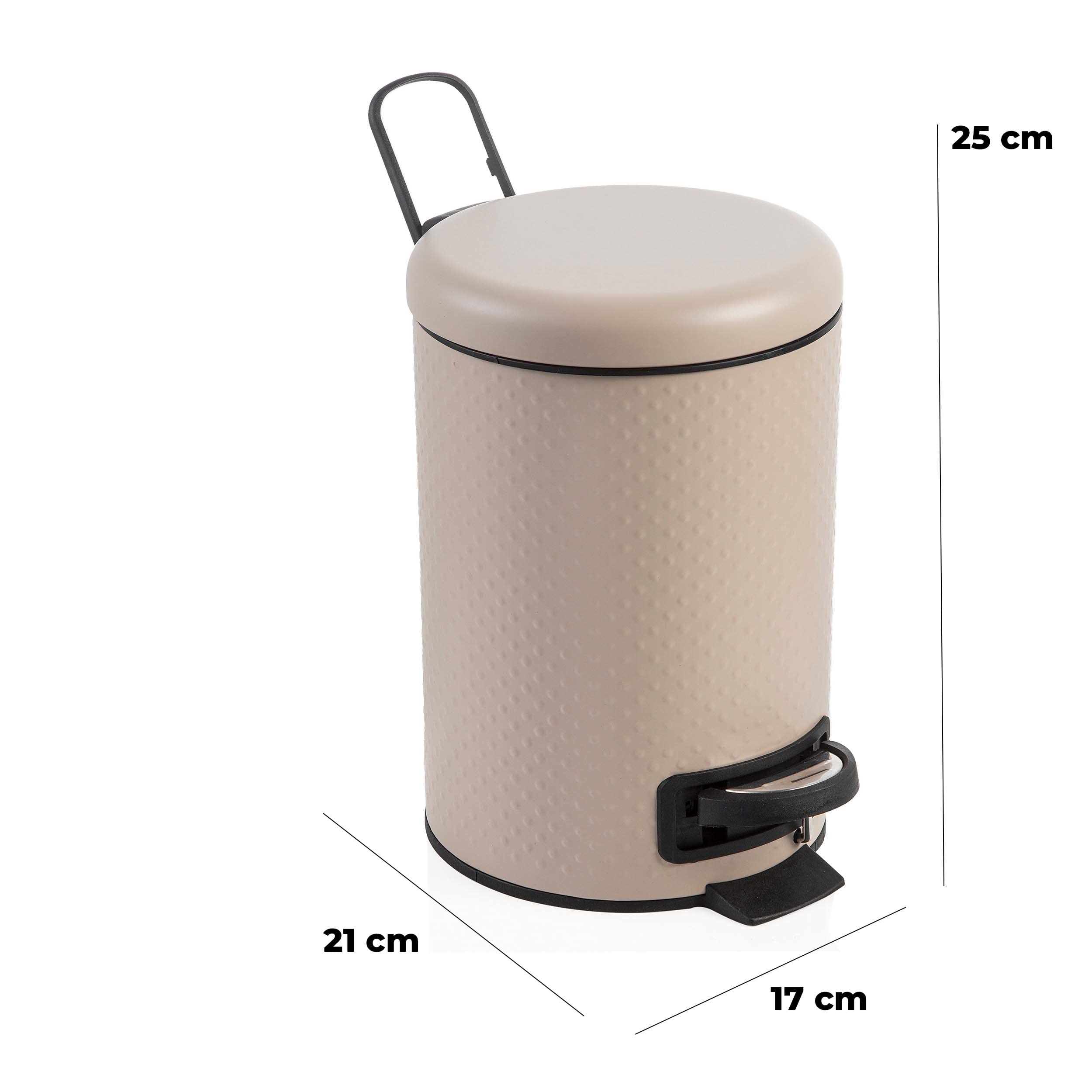 Douceur d'Intérieur, Pattumiera Flic Flac (5.6 L) Vitamina Tiglio, Plastica