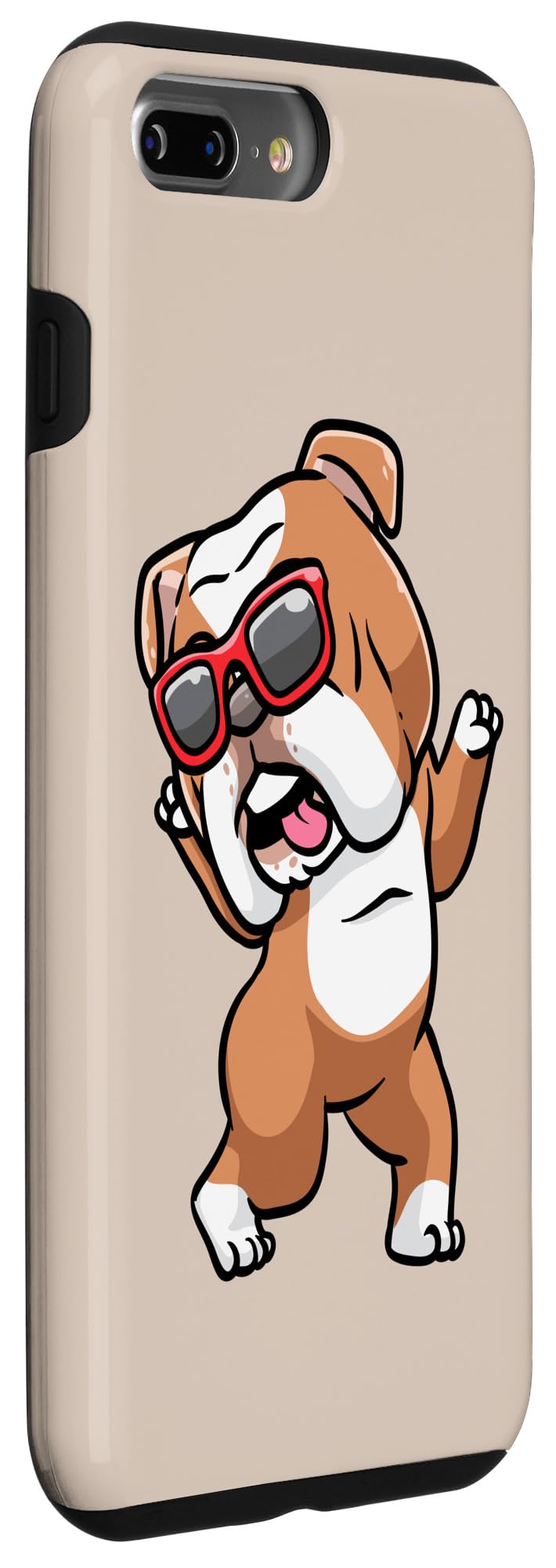 iPhone 7 Plus/8 Plus English Bulldog Dancing Dog Case - Image 3