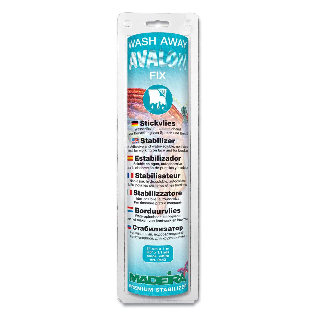 Madeira Avalon Fix Wash Away Stabilizer 24Cm X 1M