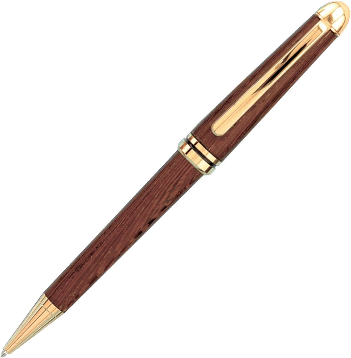 Penn State Industries PKMTFUN24 Funline Designer Twist Ballpoint Pen Kit Woodturning Project (10pack in Economy Gold)