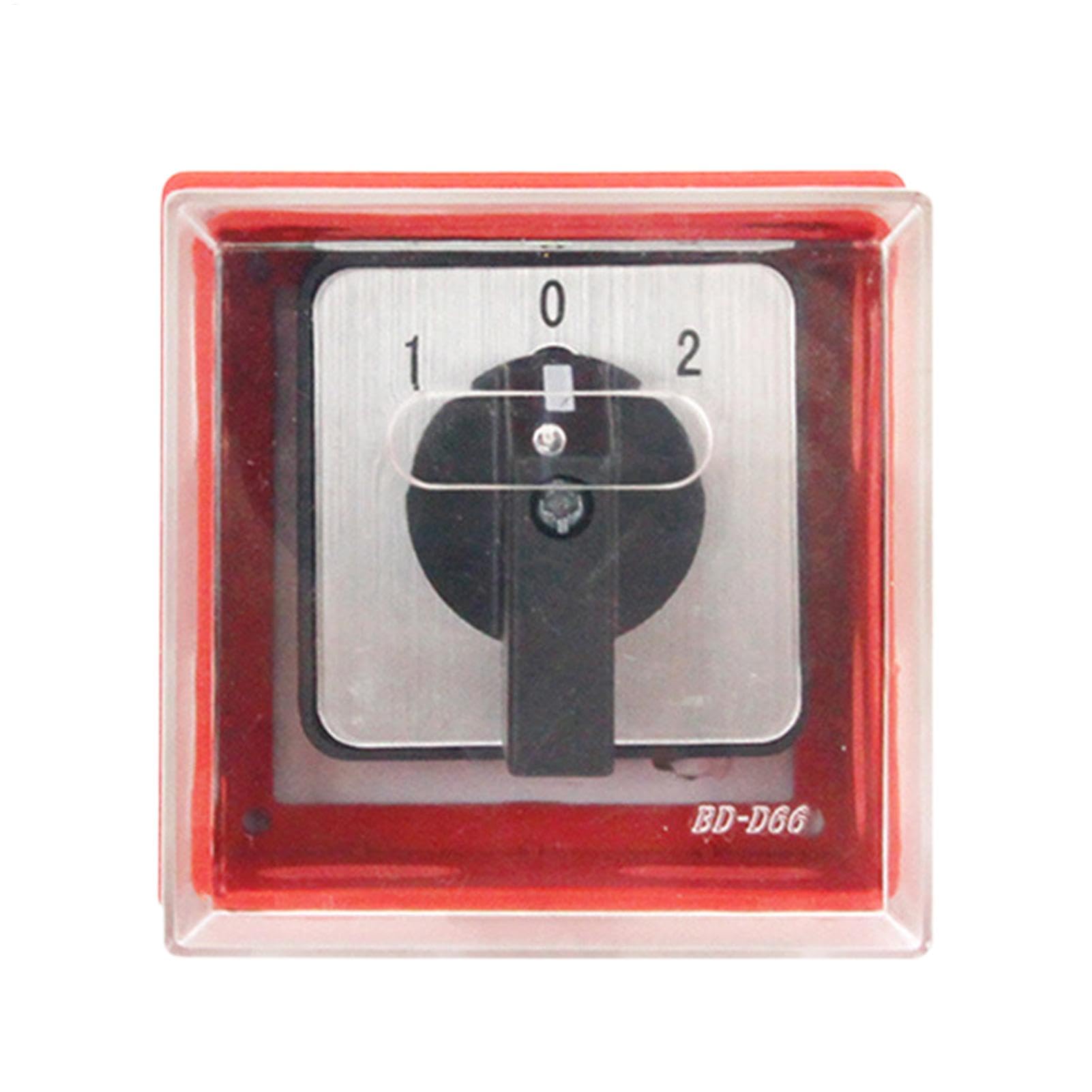 Clear Push Button Cover, Transparent Light Switches Protector, Lockable Safety Cover, Versatile Lockout Case 2.95 x 2.95 x 1.97 Inches for Factory, Bedroom Use