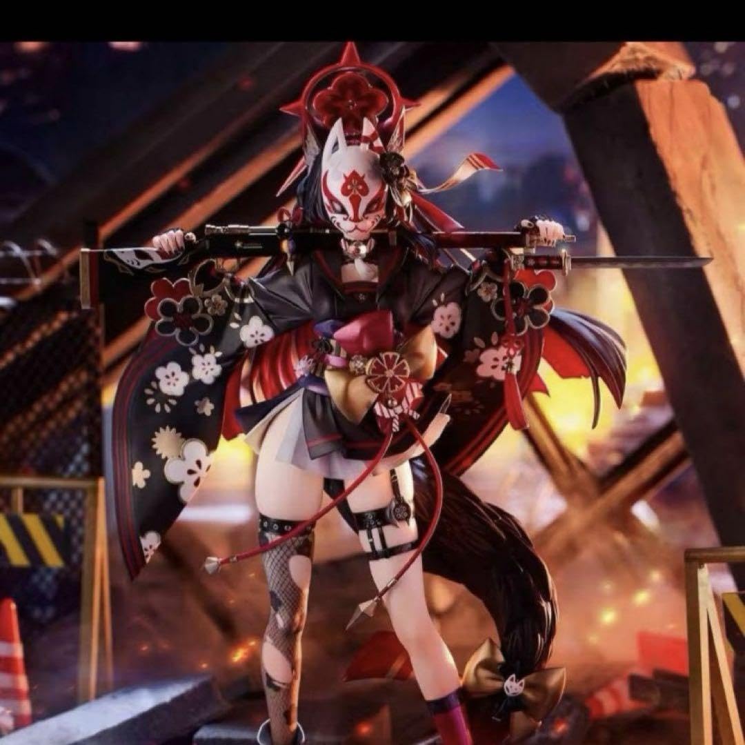 ブルーアーカイブ ブルアカ　狐坂ワカモ 美少女フィギュア【海外版　箱付き新品】 Amazon | ブルアカ ブルアカ 狐坂ワカモ 美少女フィギュア海外版 箱